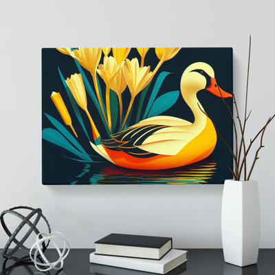 Duck Deco - Wrapped Canvas