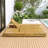 Outdoor Acacia Wood Double Chaise Lounge With 4-Position Backrest
