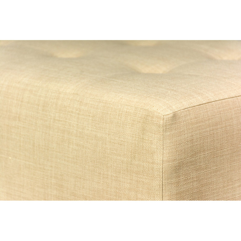 Repose-pieds Aubriella, Anthracite, Beige