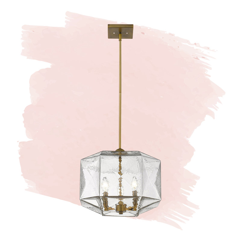 Luminaire suspendu géométrique à 3 lumières Iroha