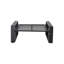 2 repose-pieds - structure en aluminium, coussins bruns, polyvalents pour les coussins de maison