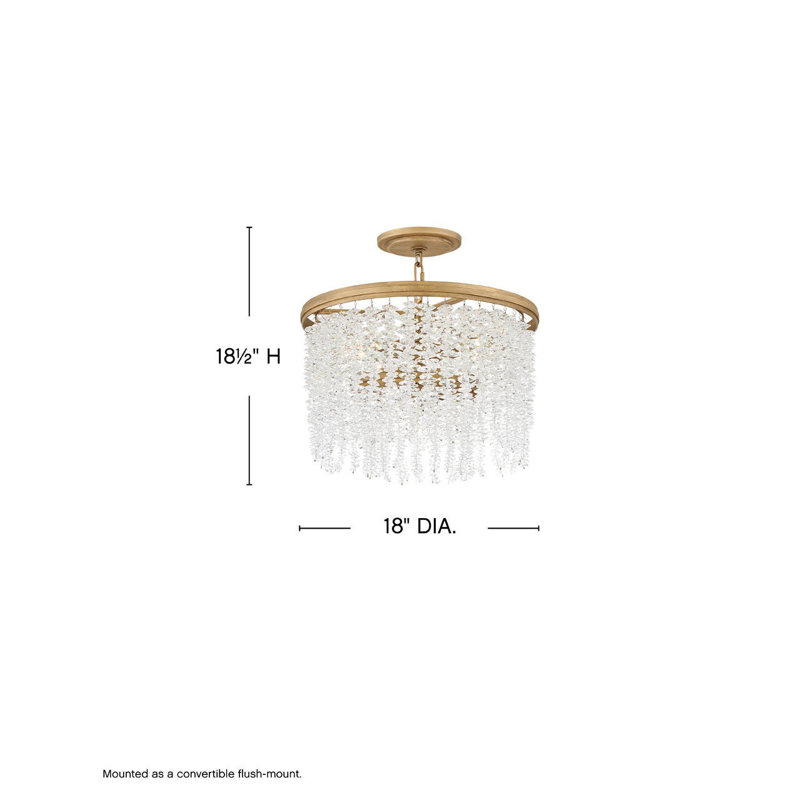 RUBINA Semi Flush Mount