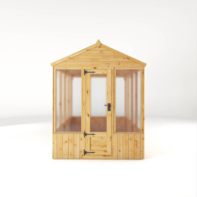 Mercia Premium Woodsman Wooden Polycarbonate Greenhouse