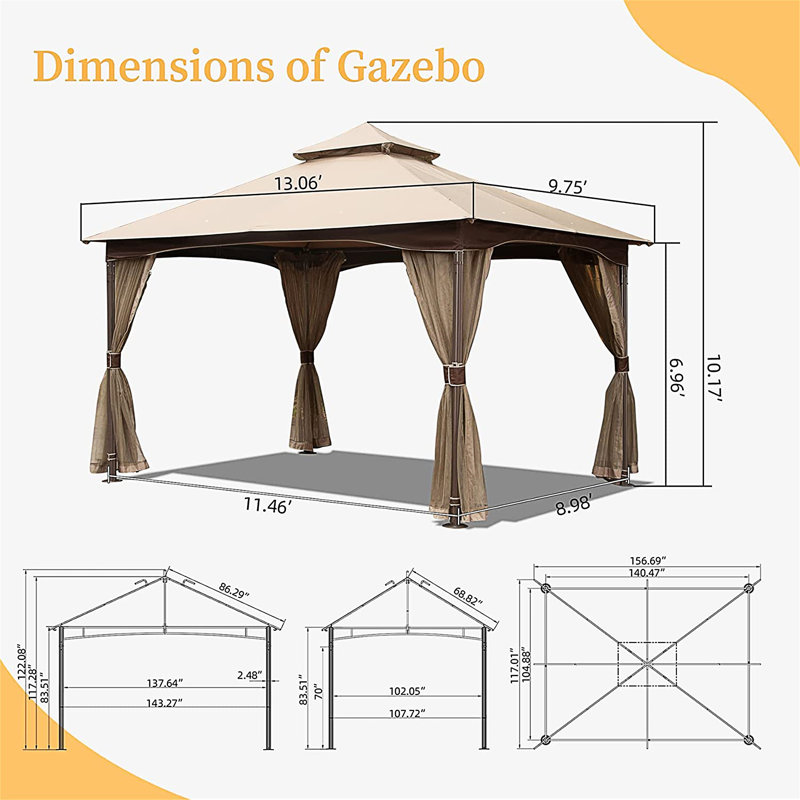 10'X13' Gazebo