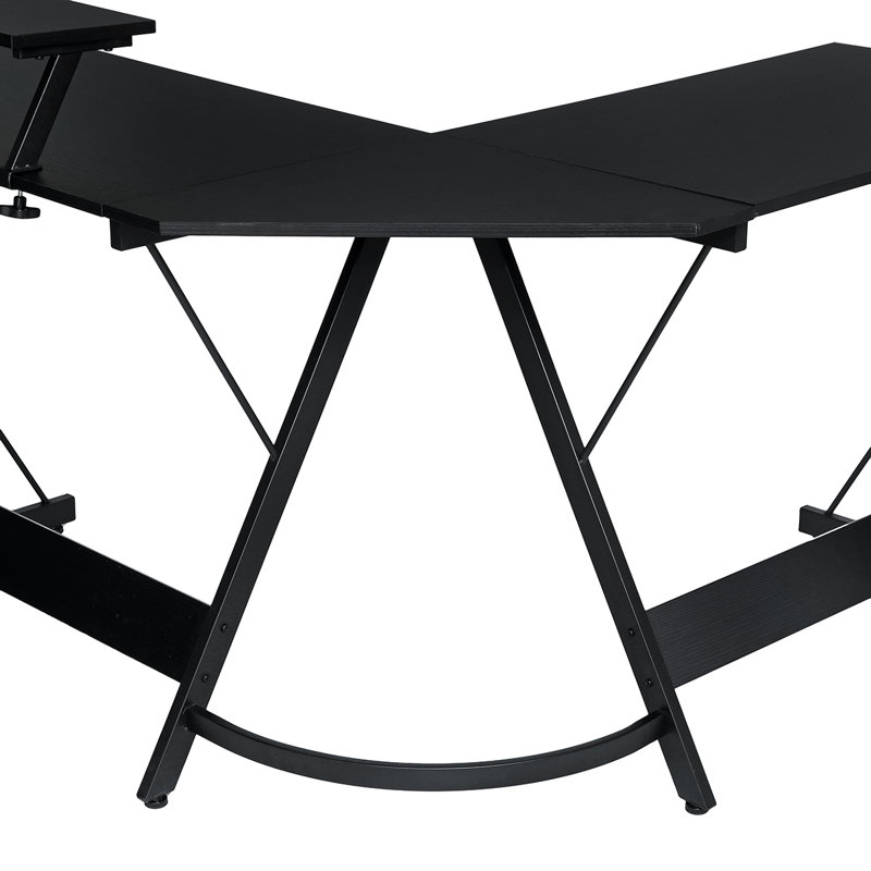 Bureau en L Joice, Noir