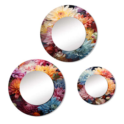 Lonston Metal Round Mirror