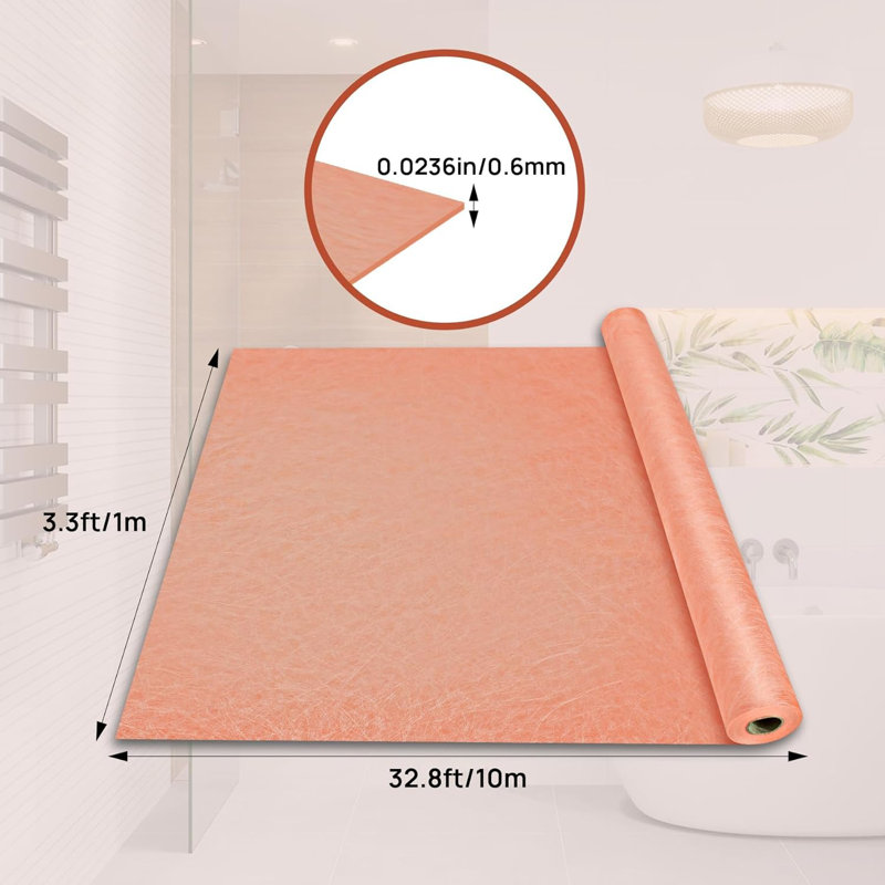 Pellicule de douche pour douche 20 mil