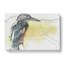 Blue Kingfisher in Abstract - Wrapped Canvas-55315478