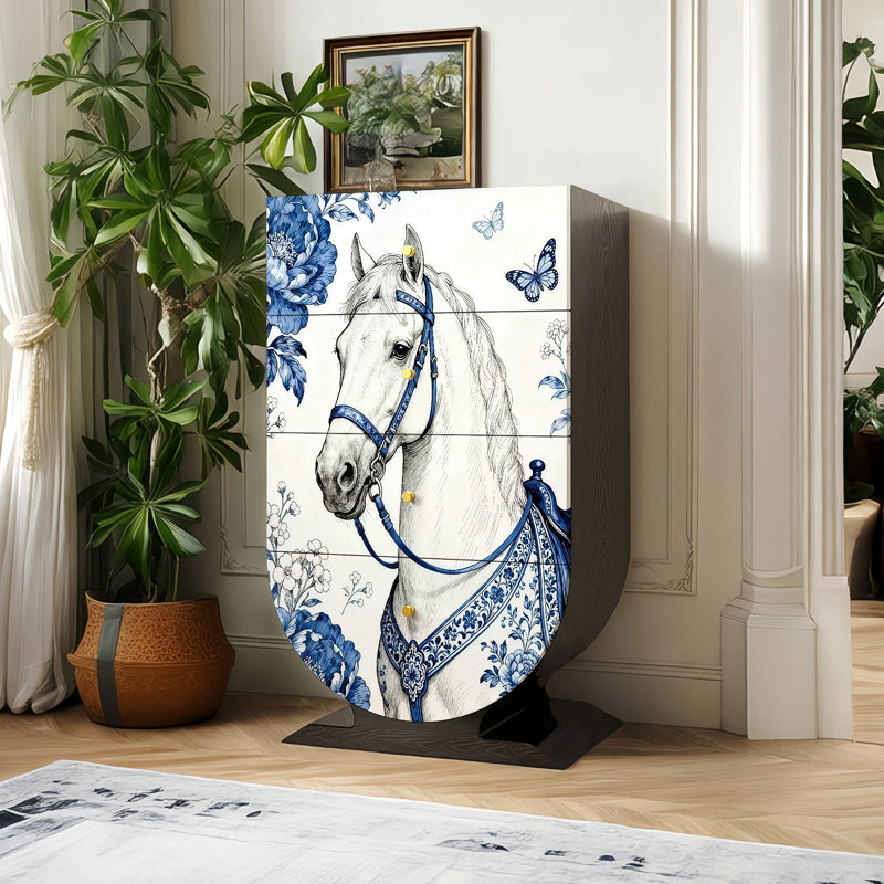 Armoire décorative légère avec tiroirs de maison de luxe