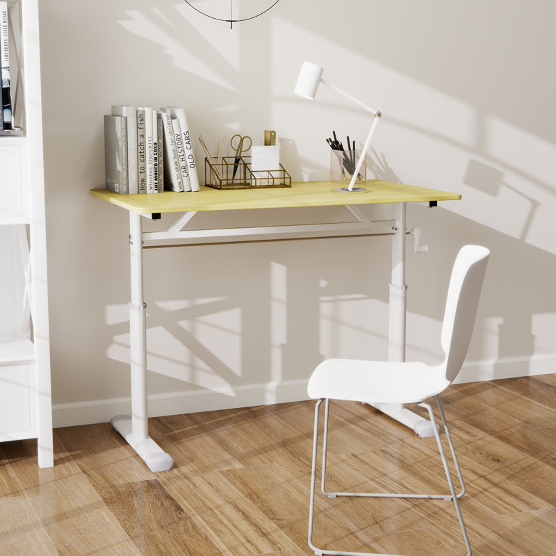 Bureau debout à hauteur ajustable Home Office, Bois