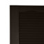 Volet à persiennes sur mesure avec dessus cathédrale-98382078-98382061-98382076