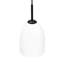 1 - Light Black/White Dome Pendant-69317771