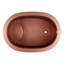 Raksha 48" Copper Soaking Freestanding Tub with Included Overflow Drain-146344260