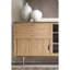 Vitrine antique couleur bois naturel