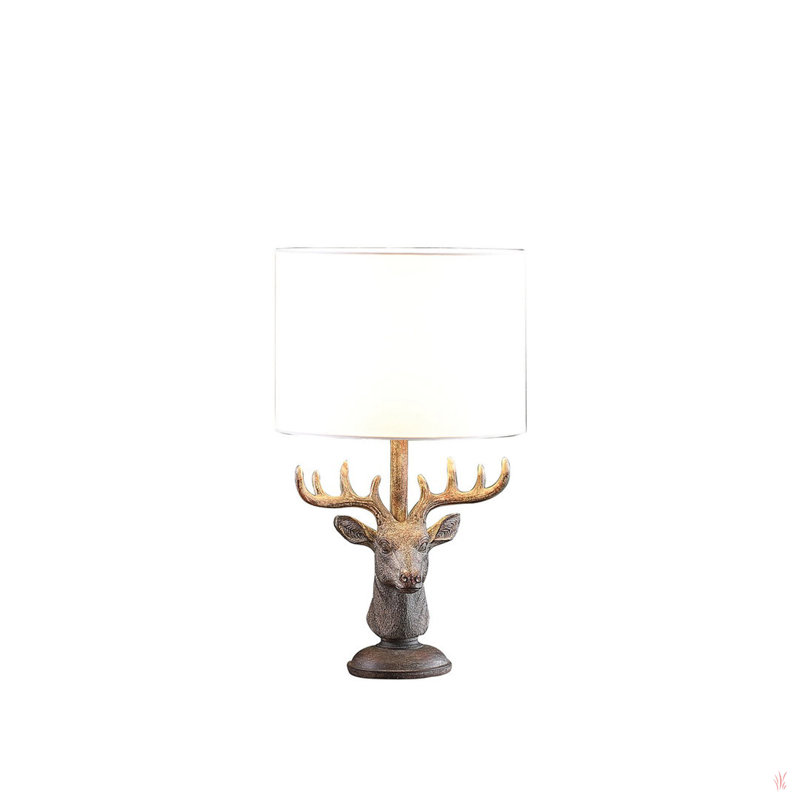 Lampe de table 18 po en cerf Elk Deer