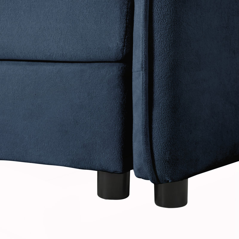 Modular Large 3 Seater Sofa, Blue