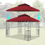 Abri de remplacement pour pavillon de jardin extérieur-114653763