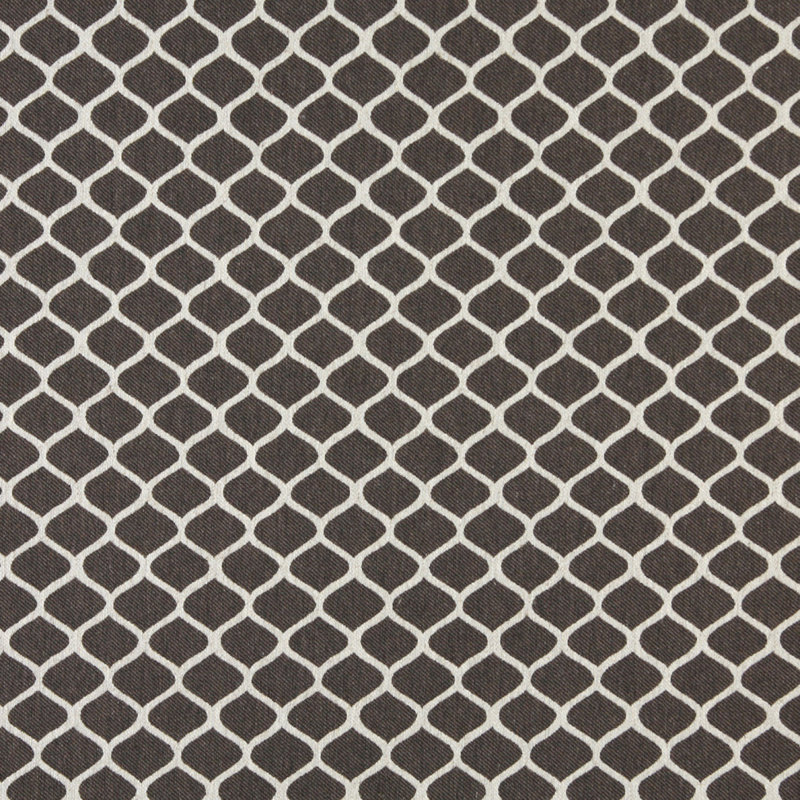 Tissu de lin géométrique, Noir 2