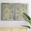 «White Ribbon on Celadon I», ensemble de 2 peintures sur toile encadrées-1370115108-1370115109