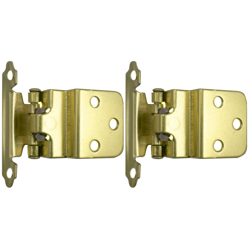Self-Closing Inset Hinge Inset Hinge, Polished Brass, 25