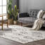 Tapis ivoire en laine lavable à la main-252828840