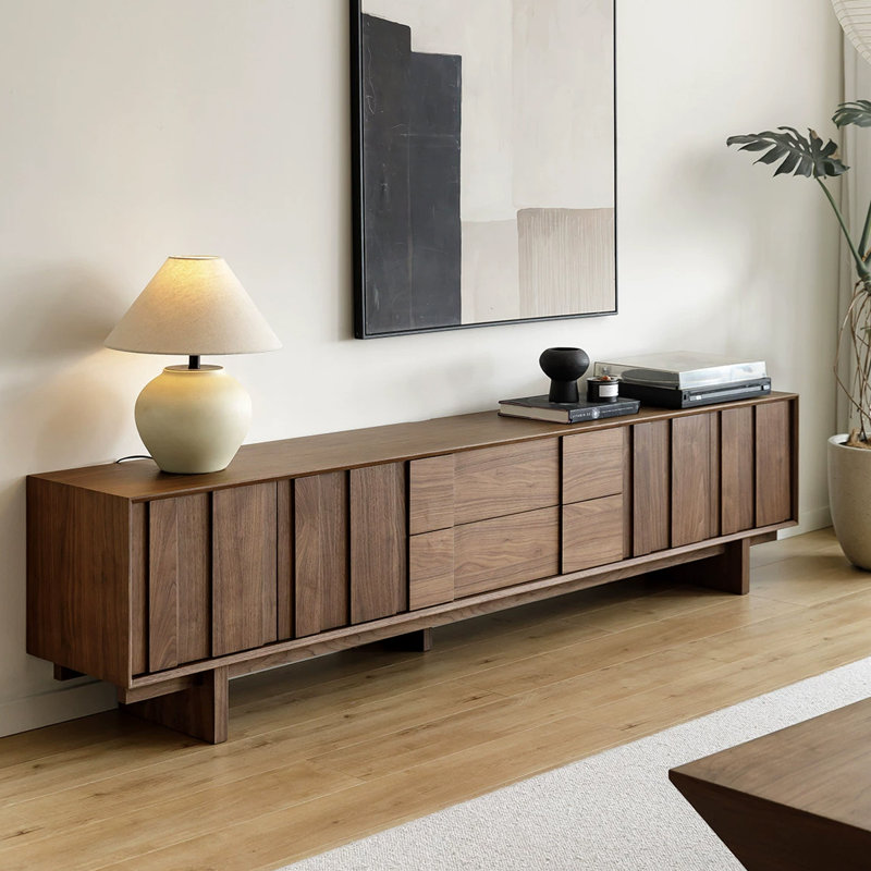 Meuble télé Modern, H 22,44 po x L 78,74 po x l 15,75 po