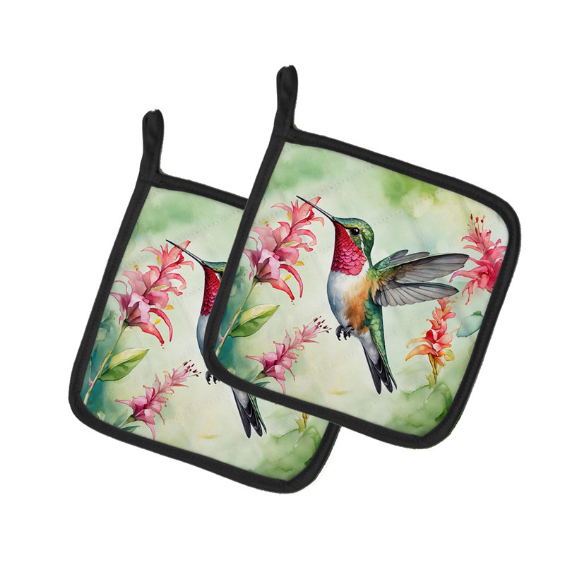 Paire de poignées à colibri Broadeailed