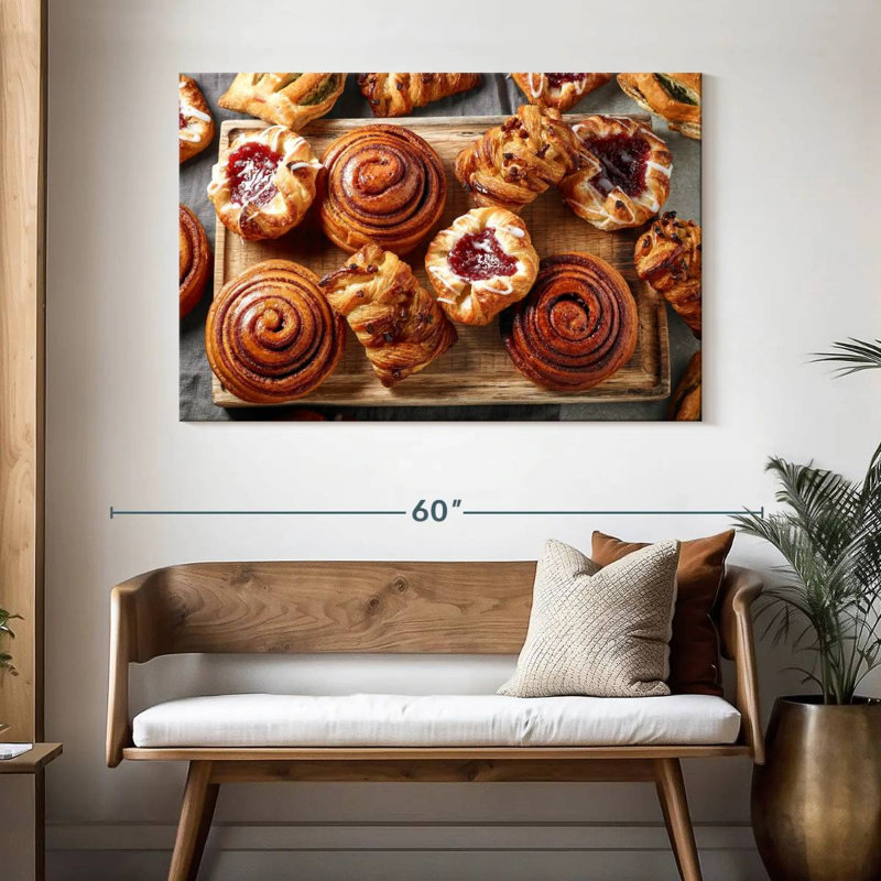 Yarlin Danish Baked Goods, 32'' H x 48'' W