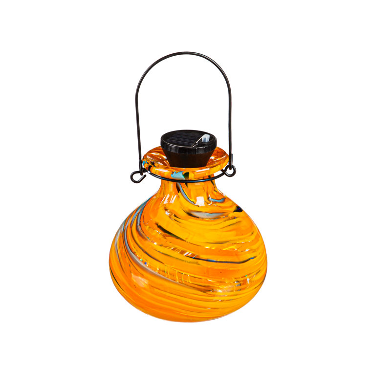 4.84'' Solar Powered Outdoor Hanging Light