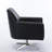 Faux Leather Swivel Armchair-1096712870