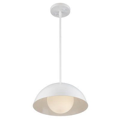 Luminaire suspendu en forme de dôme à 1 lumière Montana