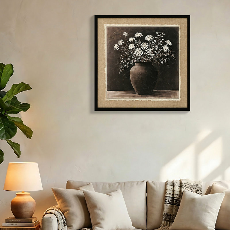 Abstract Flower Bouquet Wall Art