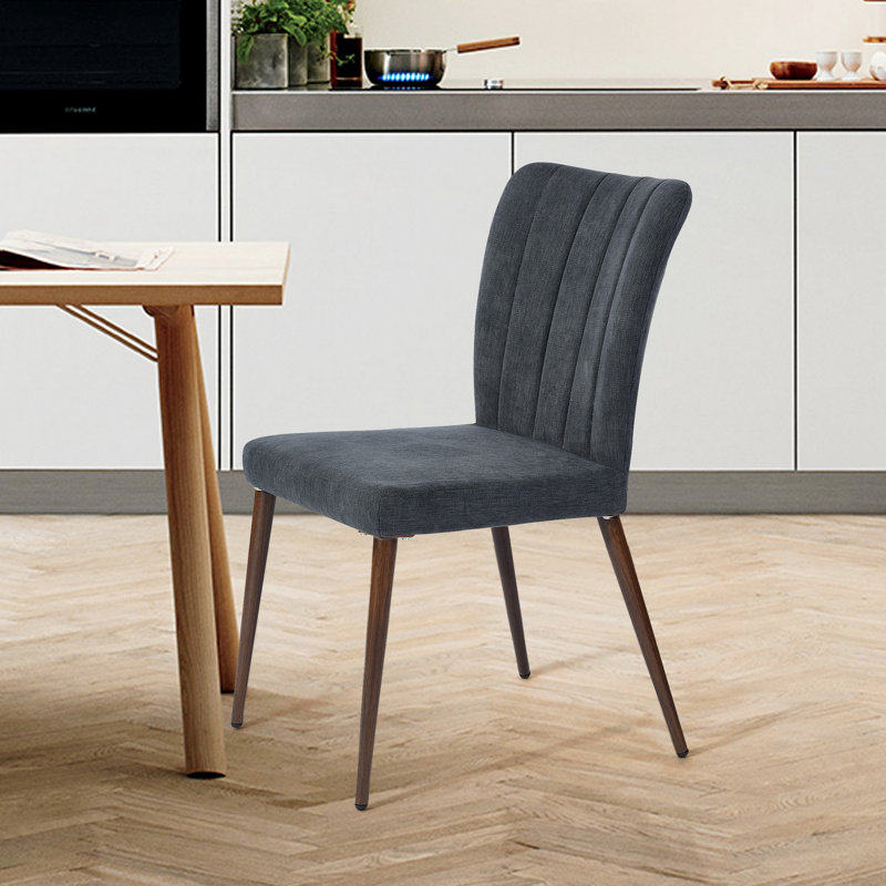 Haley 44cm H Cotton Upholstered Side Chair