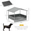Niche pour chien polyvalente avec caractéristiques haut de gamme pour le confort des animaux de compagnie-1591431116-1591431106