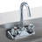 Commercial Hand Sink With Faucet, Stainless Steel Sink For Washing, Small Hand Washing Sink, Wall Mount Hand Basin, Utility Sink For Restaurant
