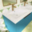 Ensemble de meuble-lavabo mural 47,6 po avec plateau en résine-538422618