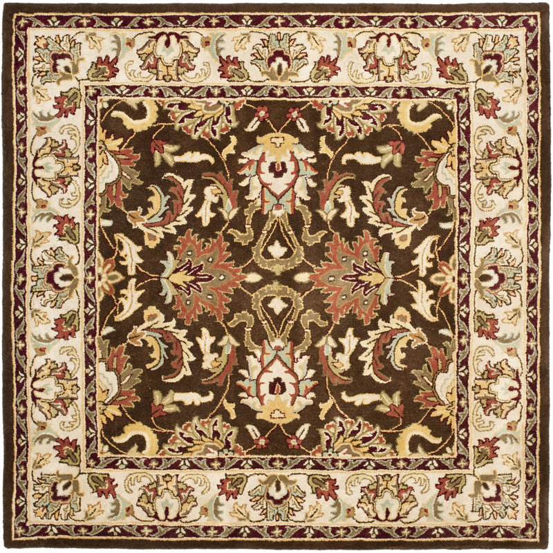 Cranmore Hand Tufted Wool Oriental Rug, Square 6'