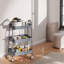 Petit chariot roulant à 3 niveaux, organisateur de rangement en métal, chariot de salle de bain de cuisine, tablettes de bureau-287490657-287490652