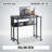 Foldable Computer Desk With Storage For Small Spaces And Home Office | Gift Idea