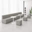 Banc rembourré en similicuir