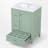 24" Single Bathroom Vanity Set With Ceramic Top-155815393-143924524