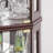 Lighted Corner Curio Cabinet - Display Case For Living Room, Antique Collectibles, Wine & Bar Glass Storage - Elegant Corner Design With Lights Included-61359662