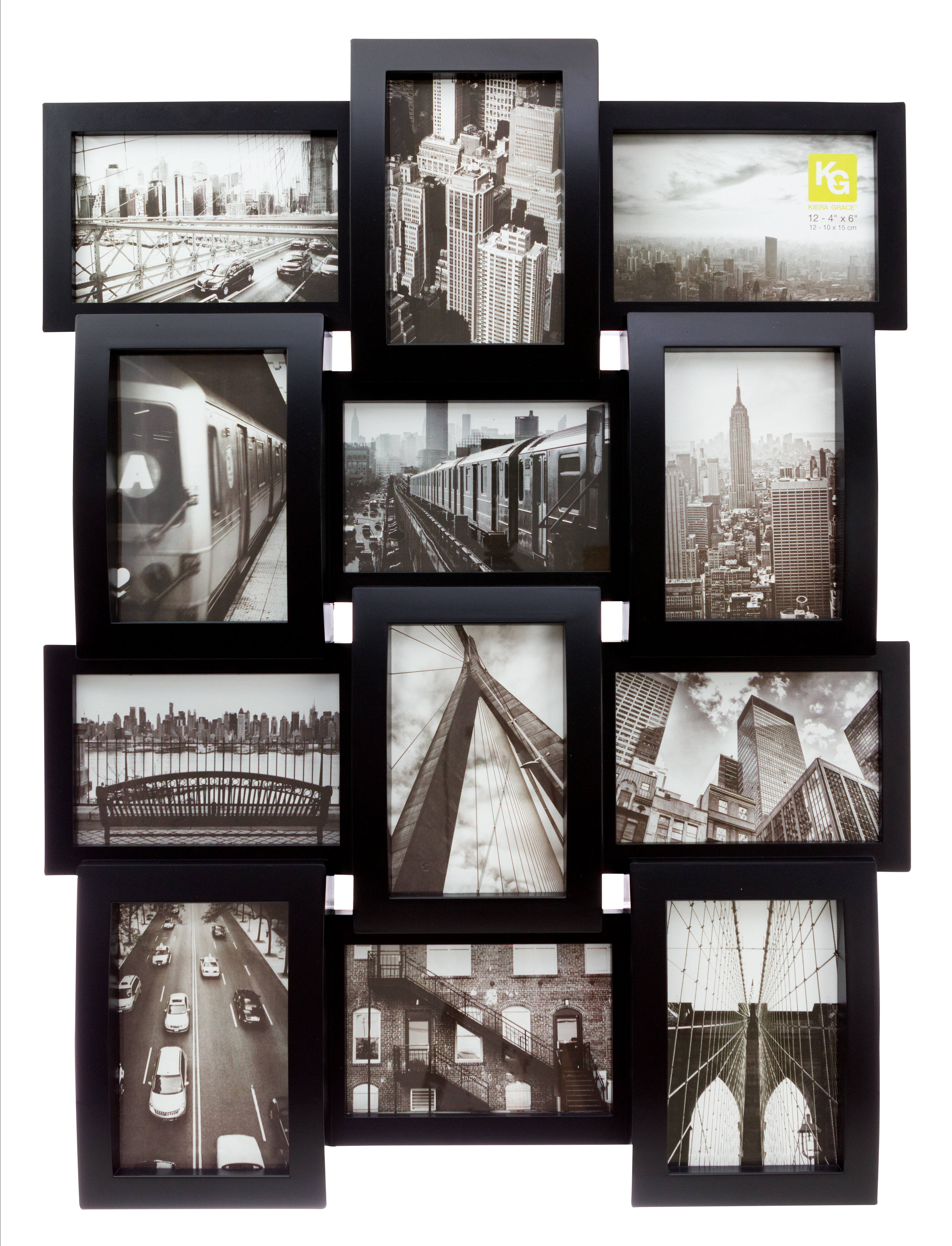 Decorative Modern Wall Mounted Multi Photo Frame Collage Picture