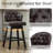 Aadhvika Upholstered BarStools with Solid Wood Frame-120341193-121080780