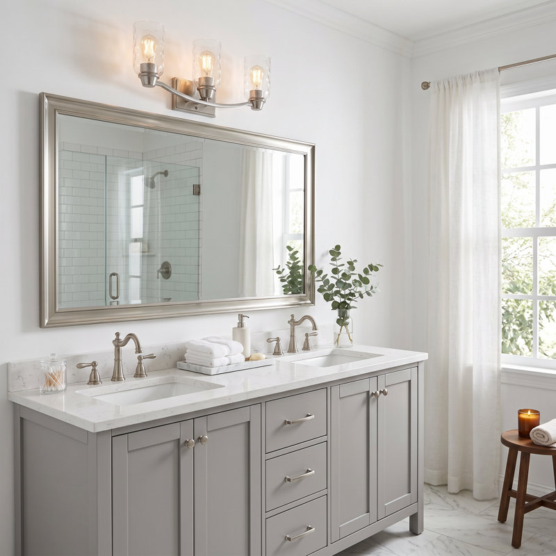 Gilliard 3 - Light Dimmable Vanity Light, Brushed Nickel
