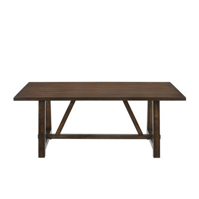 Kaelyn Dark Oak Finish Dining Table