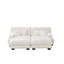 Canapé-lit Cloud Couch, canapé 2 places avec 2 coussins lombaires et 2 coussins décoratifs-1205828222