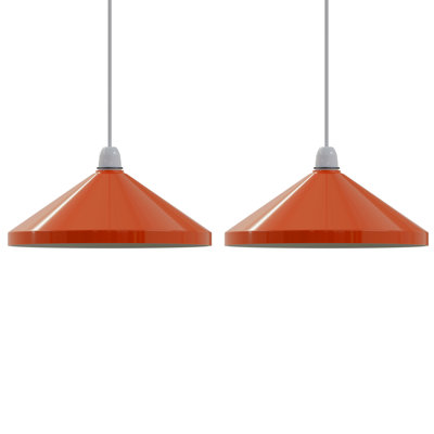 19cm H Metal Cone Lamp Shade ( Screw On )