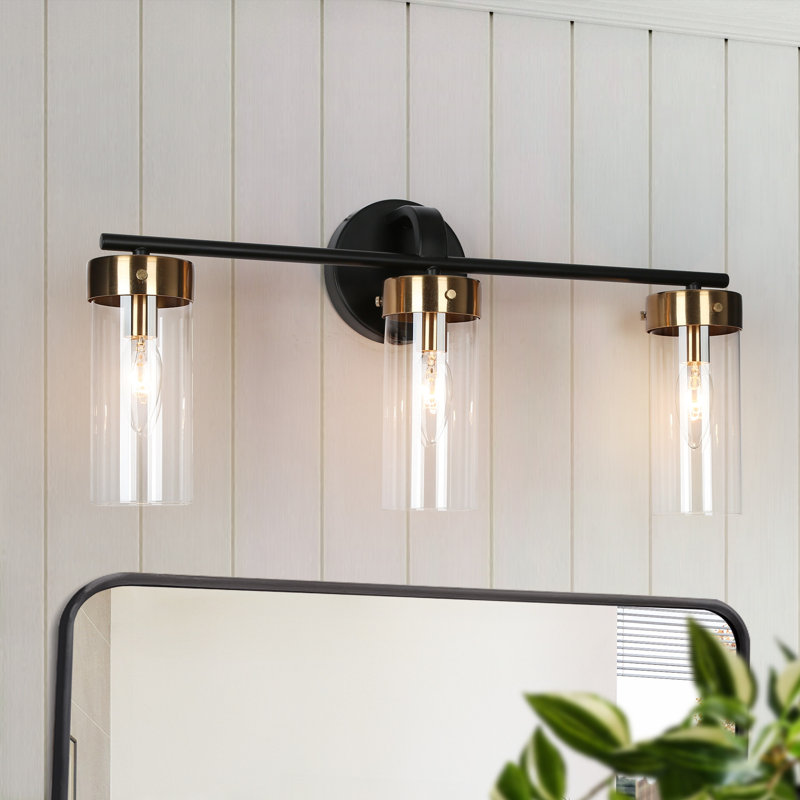 Marcha 3-Light Modern Dimmable Vanity Light, 3