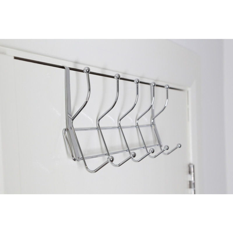 Khadeeja Over-the-Door 10 - Hook Wall Mounted Coat Rack